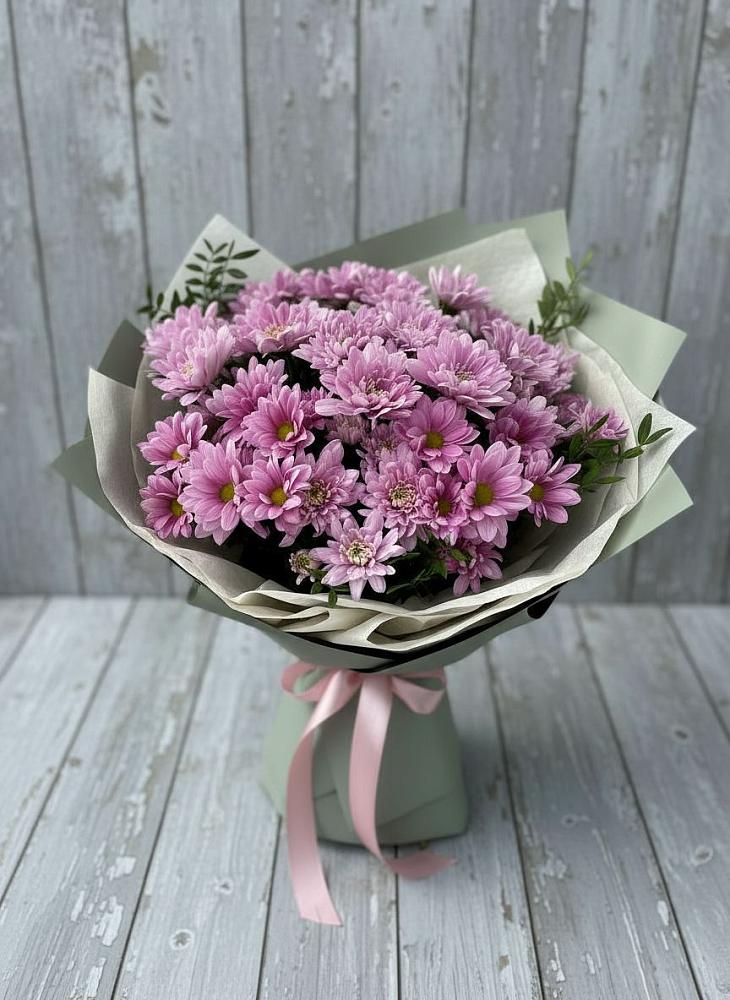 Букет цветов из: Хризантемы в Борки Новгородская область
