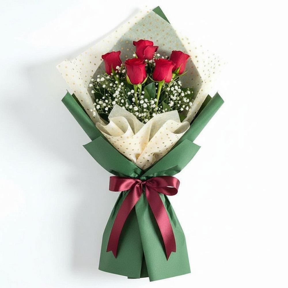 Букет цветов из: Розы в Борки Новгородская область