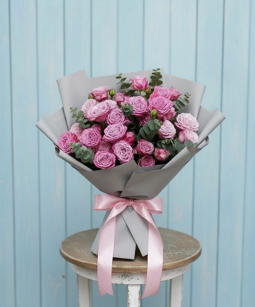 Букет цветов из: Розы в Борки Новгородская область