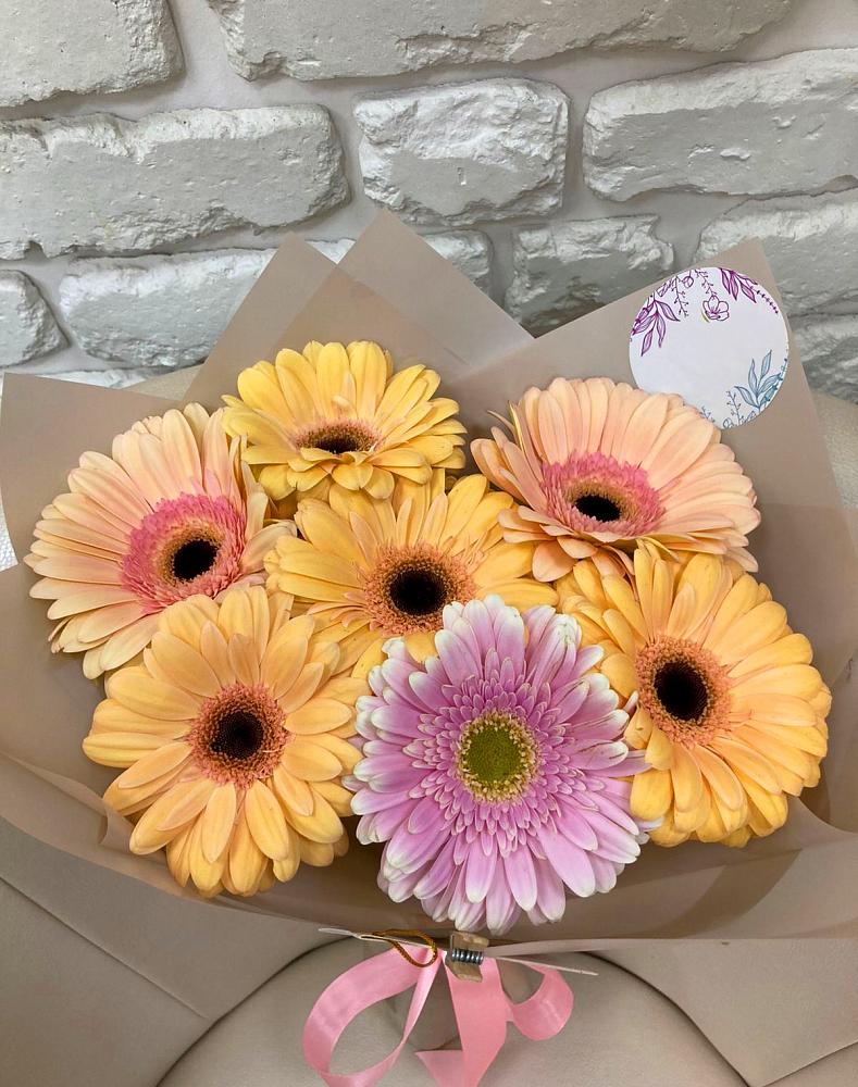 Букет цветов из: Герберы в Борки Новгородская область