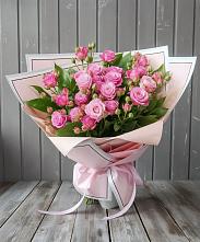 Букет Розовый кустик #REPLACE_PRED# Борки Новгородская область