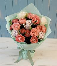 Букет цветов из:  Розы в Борки Новгородская область