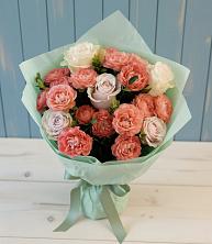 Букет цветов из:  Розы в Борки Новгородская область