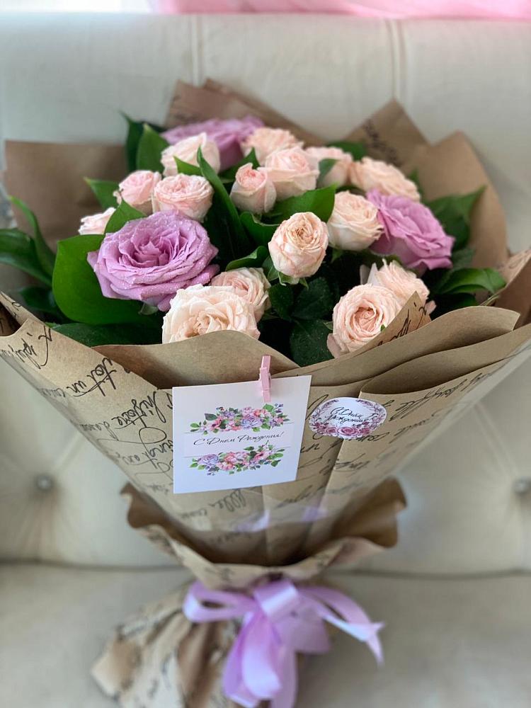 Букет цветов из: Розы в Борки Новгородская область