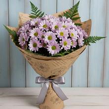 Букет цветов из:  Хризантемы #REPLACE_PRED# Борки Новгородская область