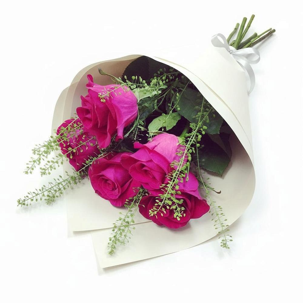 Букет цветов из: Розы в Борки Новгородская область