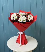 Букет цветов из:  Хризантемы в Борки Новгородская область