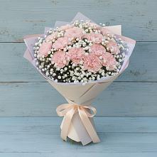 Букет цветов из:  Гвоздики в Борки Новгородская область