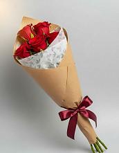 Букет цветов из:  Розы в Борки Новгородская область