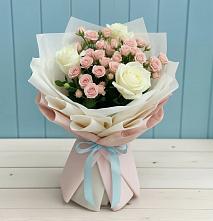 Букет цветов из:  Розы #REPLACE_PRED# Борки Новгородская область