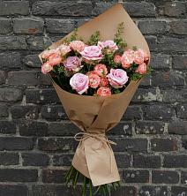 Букет цветов из:  Розы в Борки Новгородская область