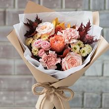 Букет цветов из:  Гвоздики, Хризантемы и Розы #REPLACE_PRED# Борки Новгородская область