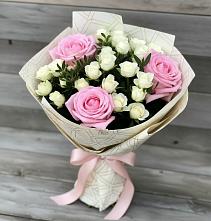 Букет цветов из:  Розы #REPLACE_PRED# Борки Новгородская область