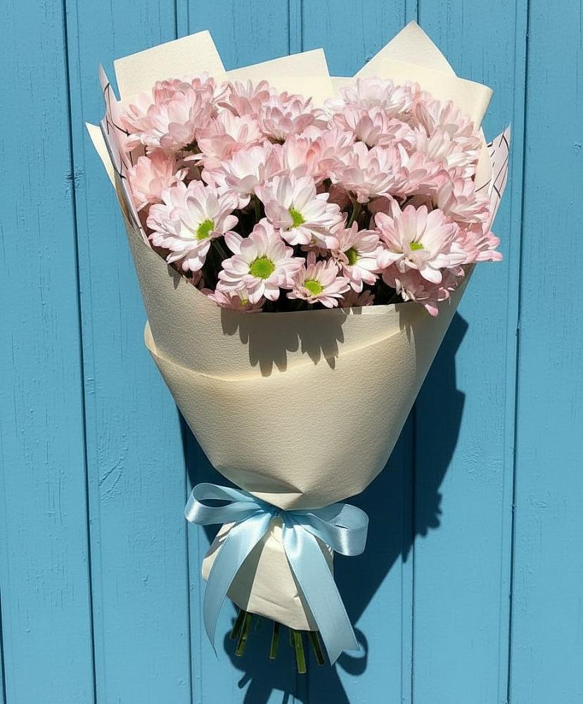 Букет цветов из: Хризантемы в Борки Новгородская область