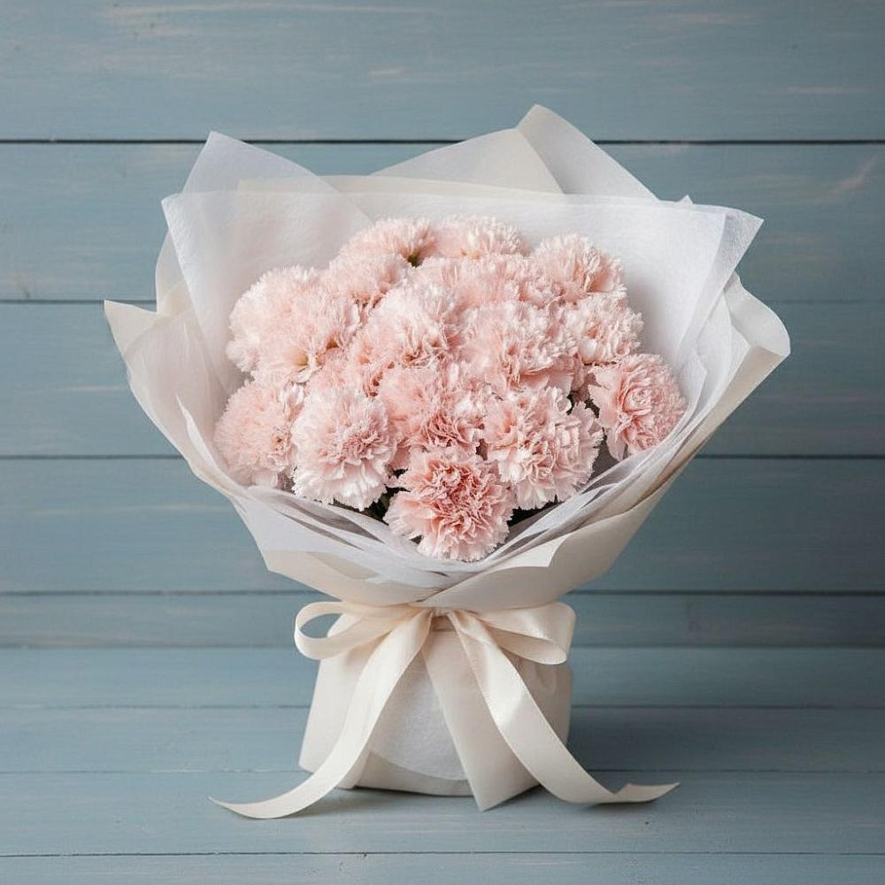 Букет цветов из: Гвоздики в Борки Новгородская область