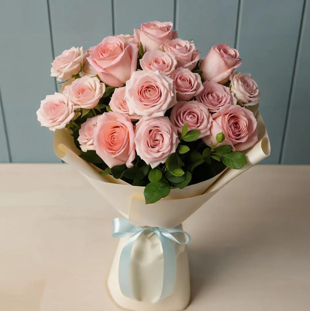 Букет Розовый шарм в Борки Новгородская область